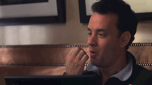 About to type on a computer