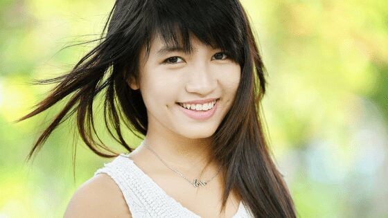 A pretty thai girl in bangkok
