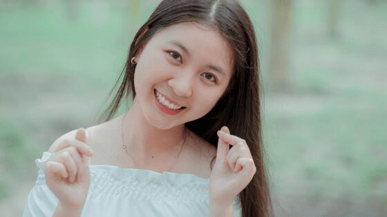 A pretty thai girl in chiang mai