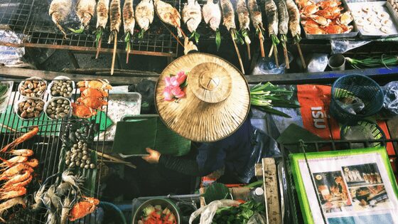 Street food in thailand
